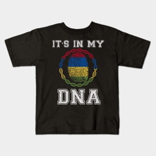 Mauritius  It's In My DNA - Gift for Mauritian From Mauritius Kids T-Shirt